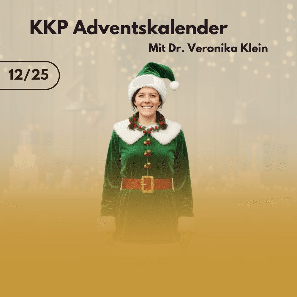 KKP Adventskalender mit Dr. Veronika Klein